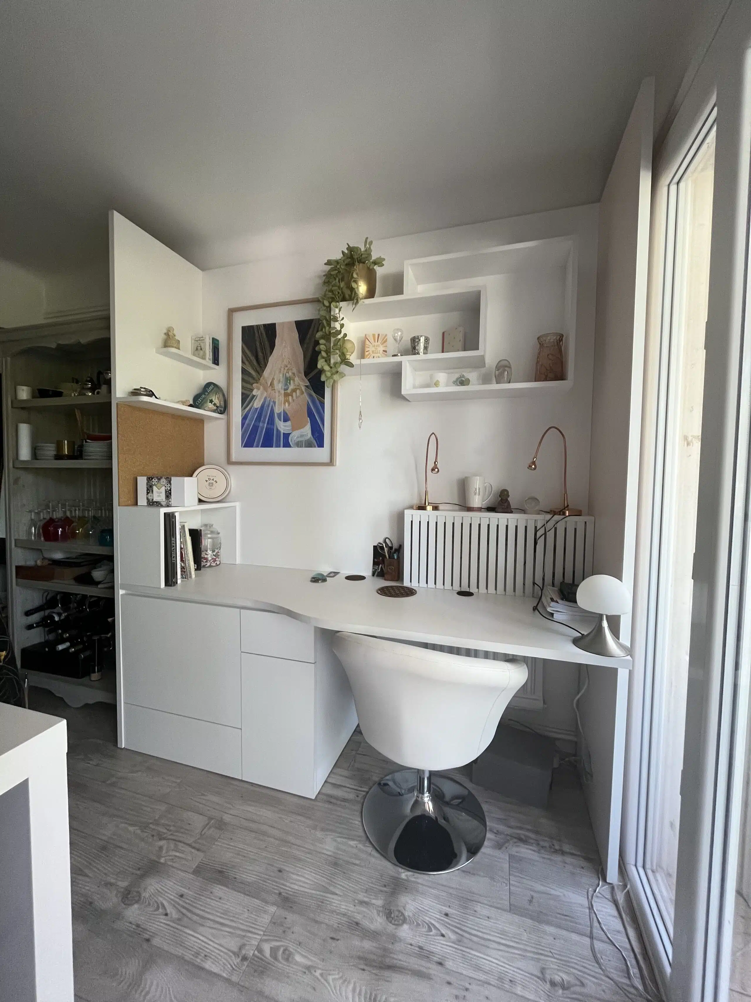 projet Origin’Nat, mobilier sur mesure écoconçu en bois recyclé